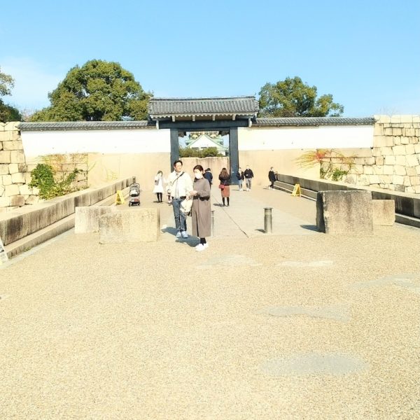 大阪城の門
